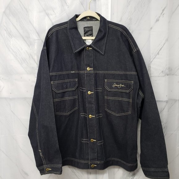 Sean John Collection Other - VTG Sean John Collection Indigo Denim Jacket Size XXXL